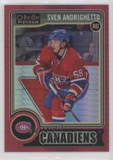 2014-15 O-Pee-Chee Platinum Red Prism 14/135 Sven Andrighetto #154 1sp5