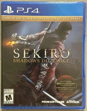 Sekiro: Shadows Die Twice GOTY (PlayStation 4, 2019) PS4 - New & Sealed
