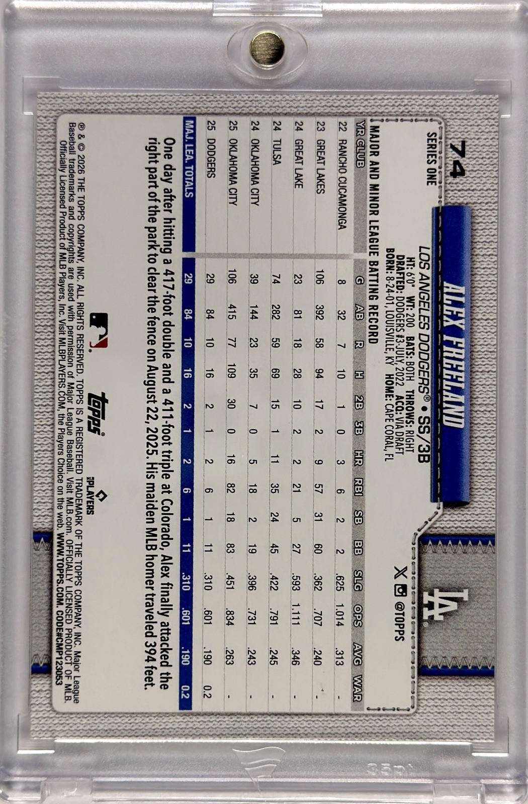Dodgers Six Pack Slab Ohtani PSA 10 Hyeseong Kim Auto /99 Betts /325 view 13