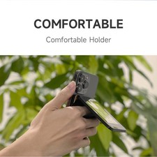 Magnetic Card Holder For IOS Phones With EPaper Screen And Multifunction Stand