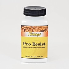 Fiebing's 4oz Bottle of Pro Resist Maximizes Contrast for Antiquing & Staining