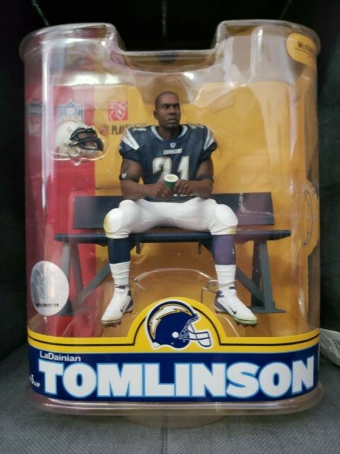 2007 McFarlane Football Series 16 #150 LaDainian Tomlinson Blue