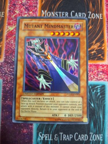 Yu-Gi-Oh! TCG Mutant Mindmaster PTDN-ENSE1 Super Rare Limited Near Mint - Picture 1 of 4