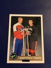 1992-1993 Classic Draft # 57 LAPERRIERE FAMILY Rookie Jacques and Daniel 
