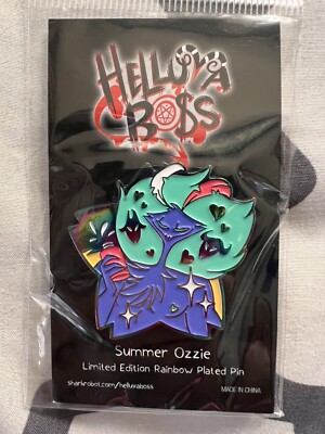 Helluva Boss: Summer Ozzie - Rainbow Plated *Limited Edition* Pin