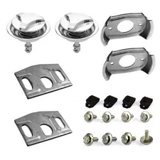 Mustang Hood Pin Kit Twist Type with Hardware 1971 1972 1973