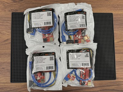 AAAwave GPU Riser VER 009S 1x to 16x Graphic Extension for GPU Mining - 4 Pack