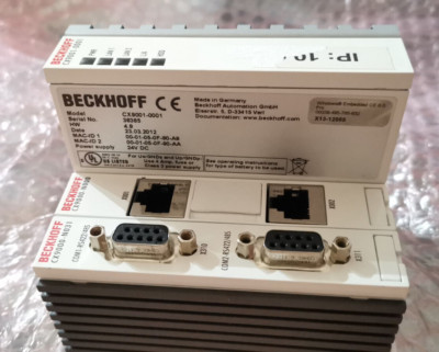 Beckhoff CX9001-0001 + CX9000-N031 RS485 COM1/COM2