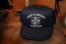 Vintage Mesh Truckers Hat Cap League of Kentucky Sportsmen