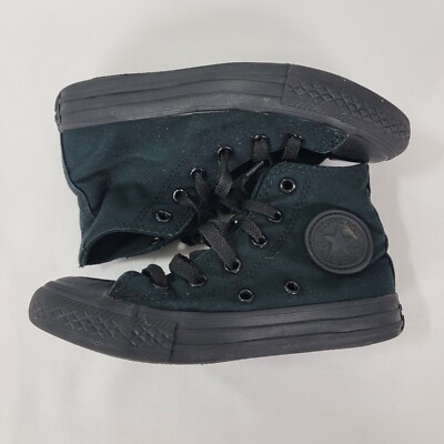girls converse high tops black