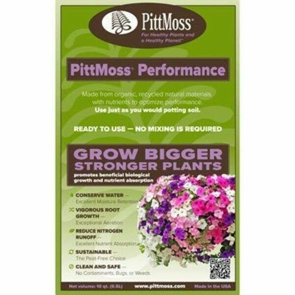 Pittmoss 10qt Performance Garden Soil Mix For Sale Online Ebay