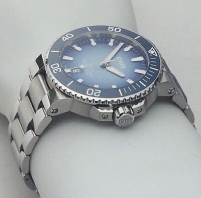 Oris Aquis Lake Baikal Limited Edition 1 733 7730 4175 43mm w/Box