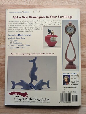 COMPOUND SCROLL SAW CREATIONS READY-TO-CUT PATTERNS Clocks COMPOUND SCROLL SAW CREATIONS READY-TO-CUT PATTERNS Clocks
