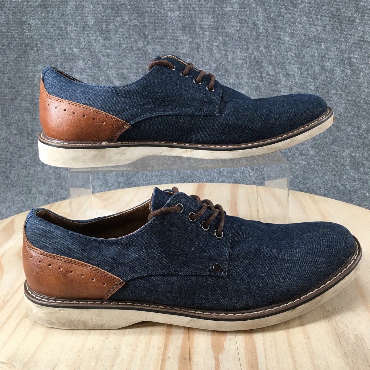mens denim dress shoes Men's Denim Shoes