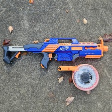 Nerf Rapidstrike CS-18  35 Round Drum test works