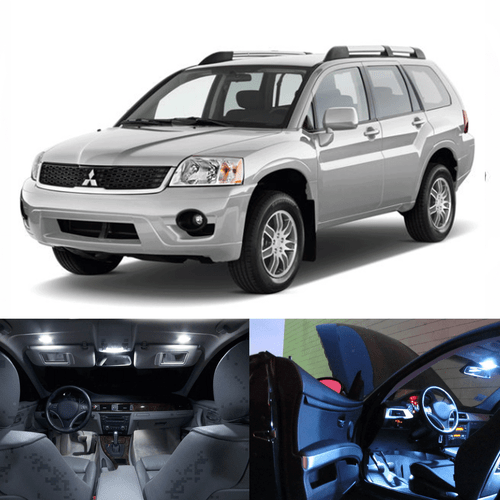 LED White Dome Trunk License Plate Package Kit For Mitsubishi Endeavor