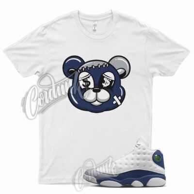 STITCH T Shirt for J1 13 French Blue Light Steel Grey Fire Red Flint Navy 1