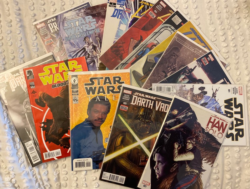 Marvel STAR WARS DARTH VADER #1 DIRECTOR'S CUT, Blood Ties #1, And Lot Of 13