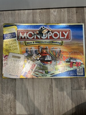 Monopoly Here & Now mit Electronic Banking von Parker 2006 - (8yrs+) - Komplett