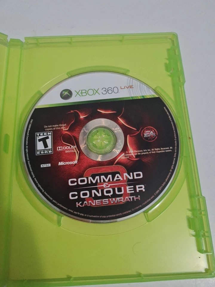 Command & Conquer 3 Kanes Wrath, Xbox 360, Great Condition CIB, Completed Tested - Image 3 of 4