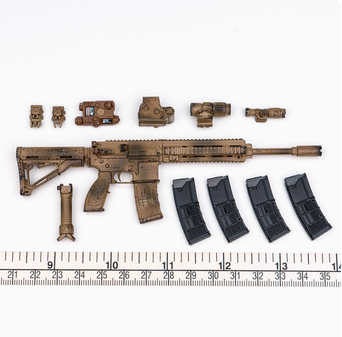ES 26060S 1/6 Soldier Russian SSO special forces HK416 Gun ES 26060S 1/6 Soldier Russian SSO special forces HK416 Gun