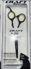 Craft Professional by JW 131105 5.5"(140 MM) Shear/Scissors(Black) New