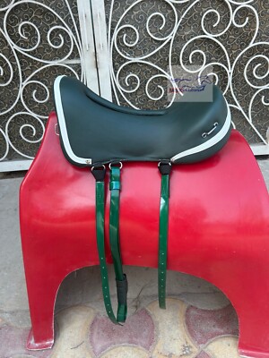 Light Weight Endurance Synthetic Saddle For Horse Seat 16'' To 18'' Free Stirrups