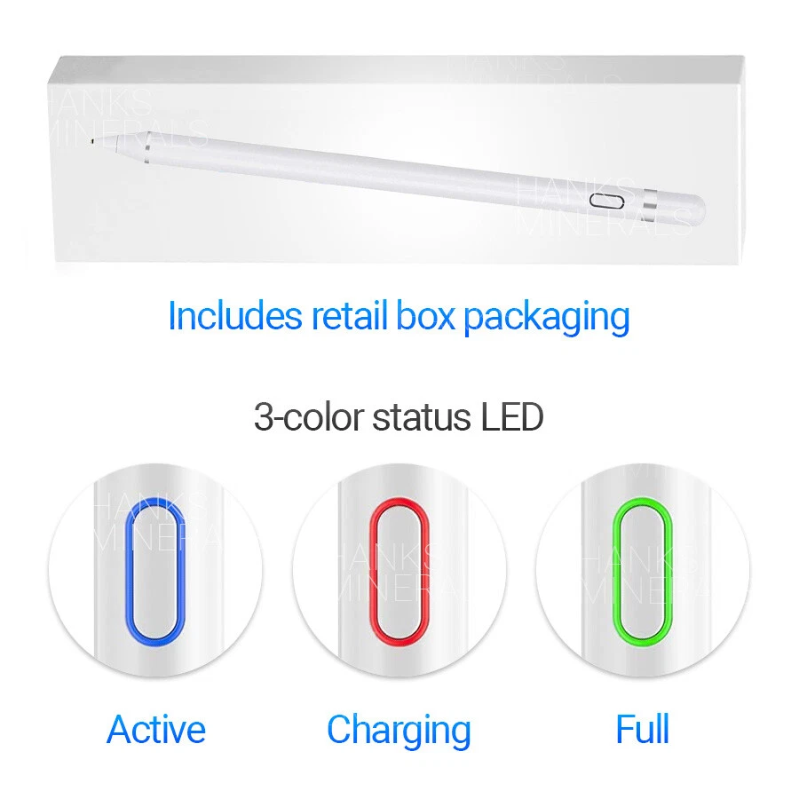 Lápiz óptico para iPad iPhone Samsung Galaxy Tablet Teléfono Pluma Pantalla táctil Foto 4 de 4