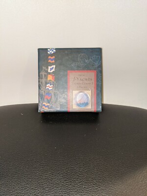 Paperweight - Heavy Glass By Authentic Models 1934 J-Yachts Classe J-Yacht