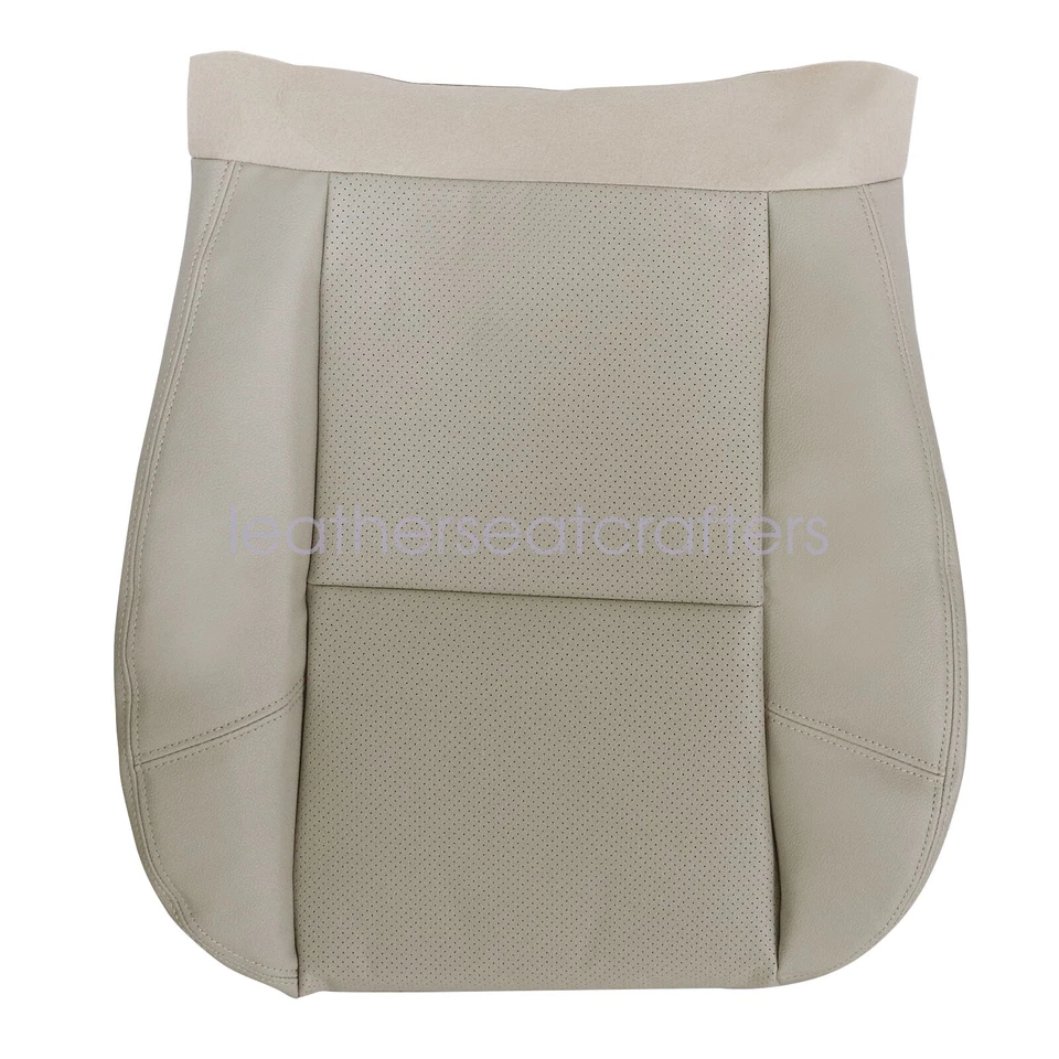 Fits 2007-2008 Cadillac Escalade Front Leather AC Seat Cover & Foam Cushion Tan Foto 3 de 4