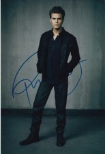 PAUL WESLEY signed Autogramm 20x30cm VAMPIRE DIARIES in Person autograph ACOA