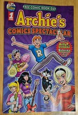 Free Comic Book Day 2025 - Archie Spectacular - Sabrina - Riverdale - Unstamped