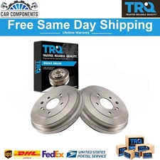 TRQ New Rear Brake Drum Pair Driver & Passenger Sides For 2013-22 Nissan Sentra