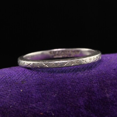 Wedding Band Tiffany Jewelry Engraving Tiffany Art Deco Engraved