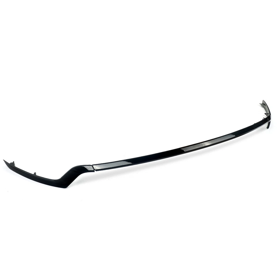 Front Lower Bumper Trim Moldings Kit Black For 2018-2019 Ford Explorer Limited - Imagem 3 de 4