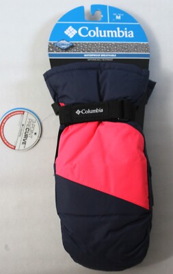 Columbia Youth Girls Core II Mitten Winter Snow Nocturnal/Neon Sunrise 2010761