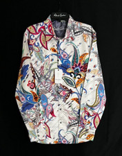 Robert Graham ELDON EXCLUSIVE Embroidered XL 348 NWT FREE SHIPPING X-Large