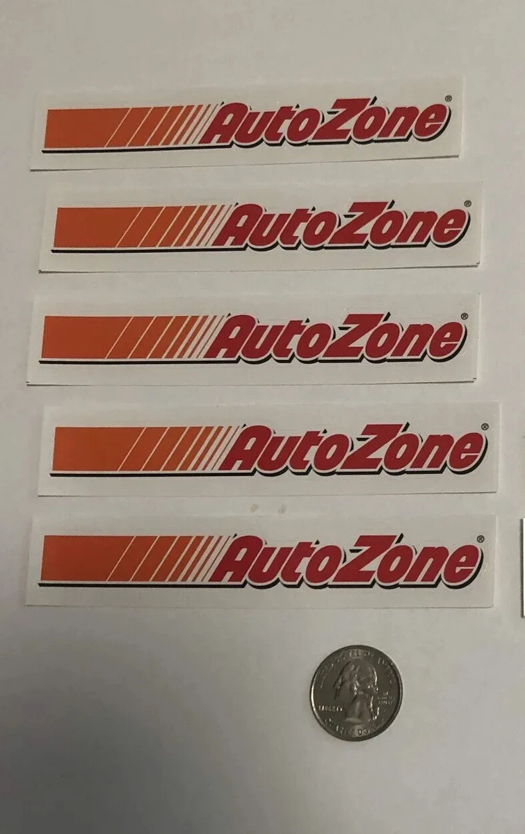 Autozone Lot of 5 Stickers Decals ATV Garage Mechanic Automobile