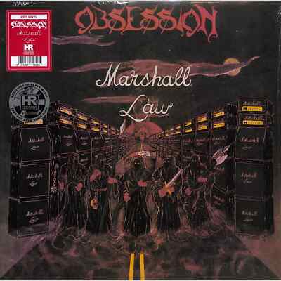 Obsession / MARSHALL LAW (RED VINYL) (LP) / High Roller Records / HRR 929LPR / 