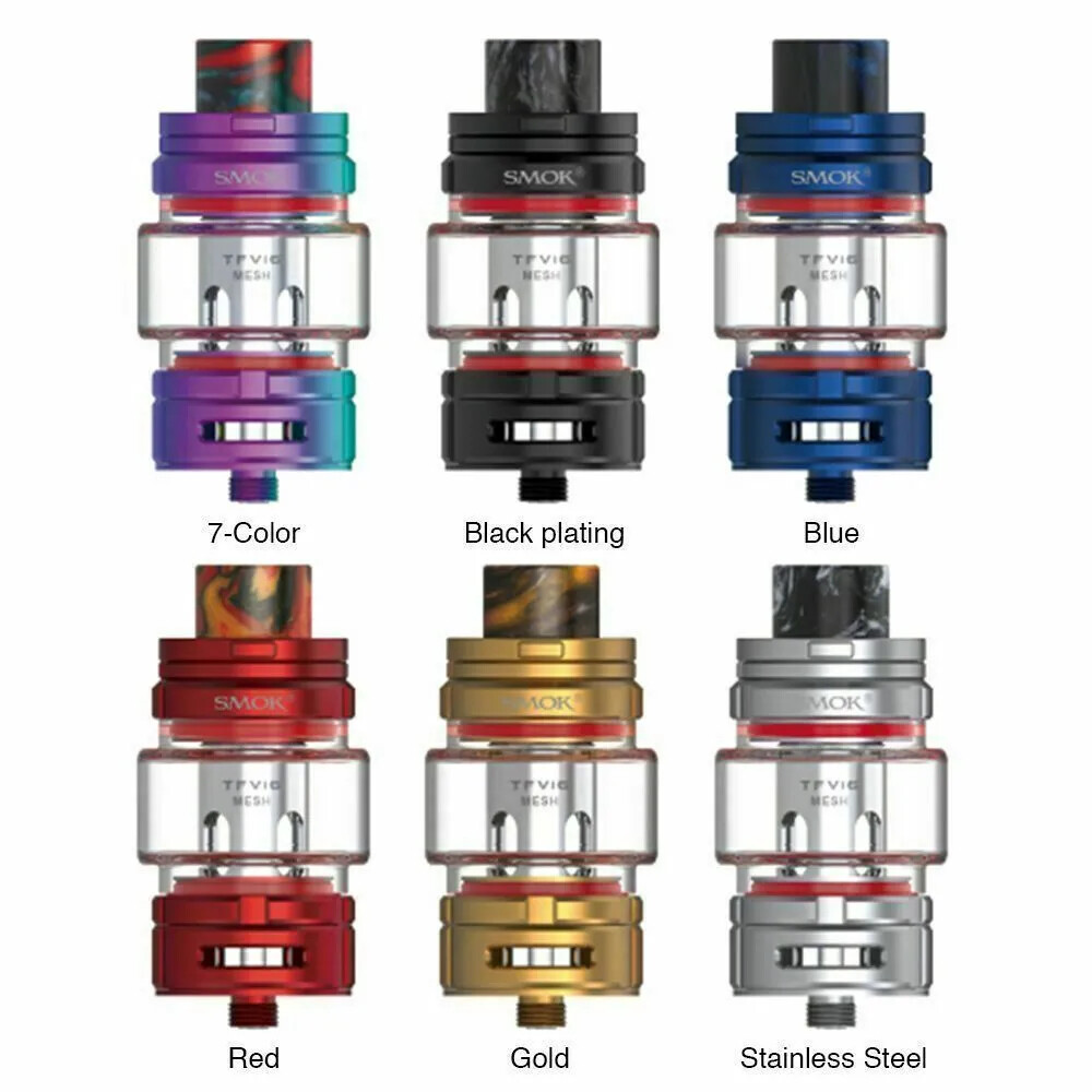 Smok TFV16 SubOhm Vape Clearomizer King Tank 2ml Bubble Glas TPD UK
