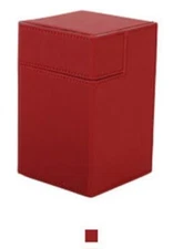 Red Flip'N'Tray Blue 100+ Cards Deckbox Deck Case Xenoskin Standard