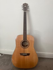 Washburn Acoustic Wd10s Guitar, Mahogany