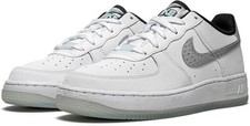 Nike Youth Air Force 1 LV8 KSA White Glacier Blue CW5909-100 GS 4.5Y 5Y NEW
