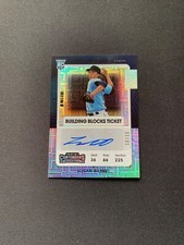 2021 Panini Contenders Building Blocks Ticket /10 Logan Gilbert Rookie Auto RC