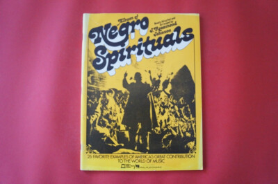 Album of Negro Spirituals .Songbook Notenbuch .Piano Vocal