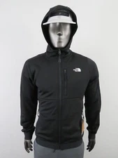 NWT Mens The North Face Pioneer Peak Micro Fleece Lined Hoodie Jacket Black $100