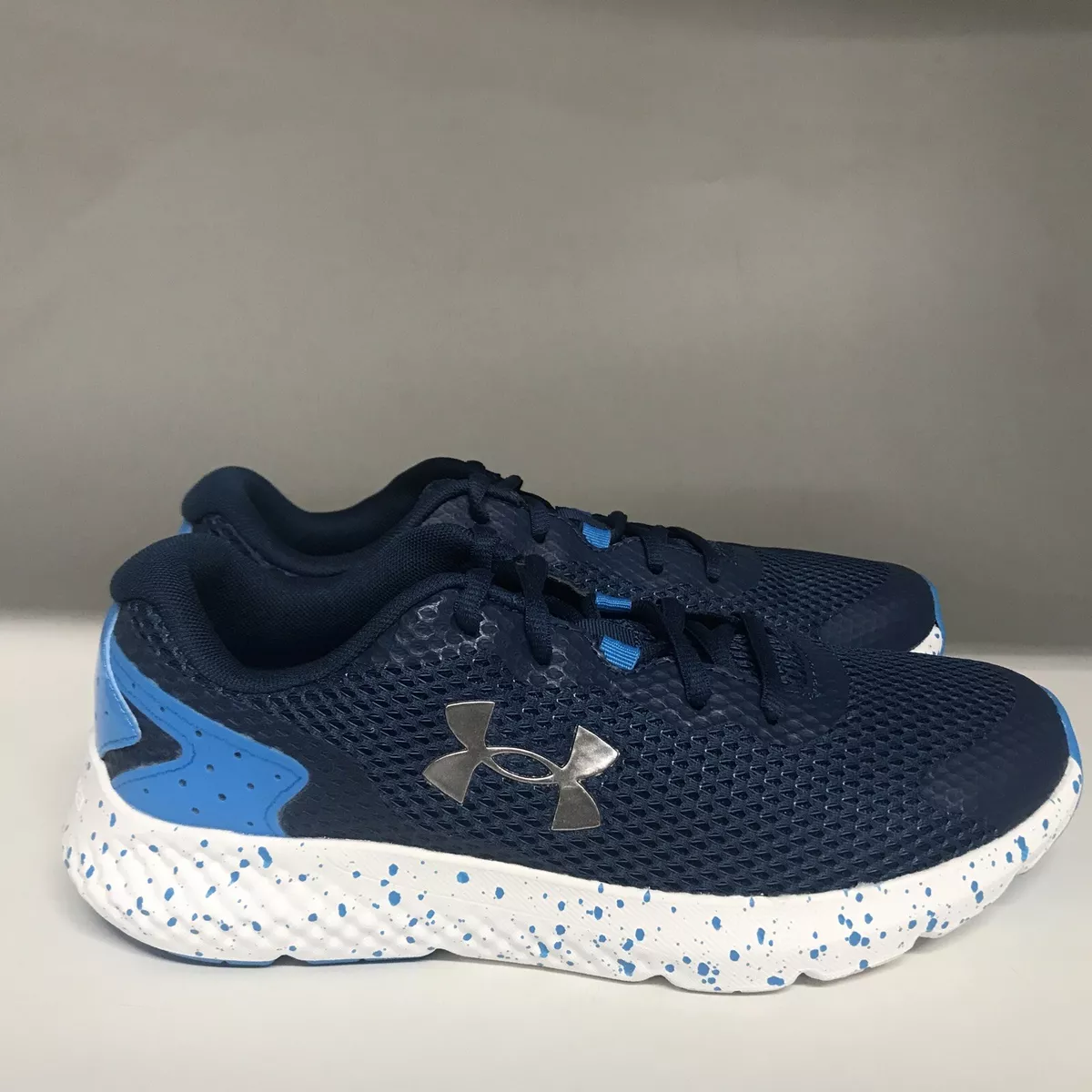 Under Armour Charged Rogue 3 Blue Boys Size 7 Medium eBay
