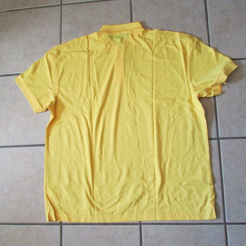 Men's Blue Generation Polo Shirt - 3XL - Yellow - Poly/Cotton - NWT (B 43) - Picture 3 of 4