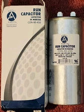 Appli Parts Run Capacitor for ac 80 Mfd uF (microfarads) 370 VAC or 450 VAC CBB6