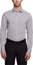 Calvin Klein Men's Steel Slim-Fit Dress Shirt